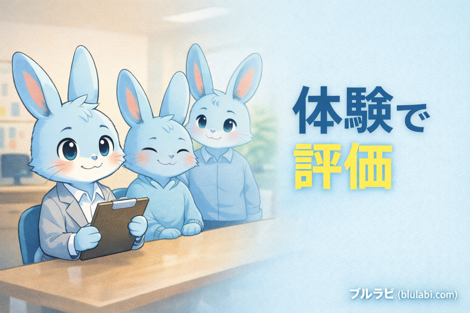 体験入社で未経験でも評価される人の共通点を解説するブルラビ記事画像