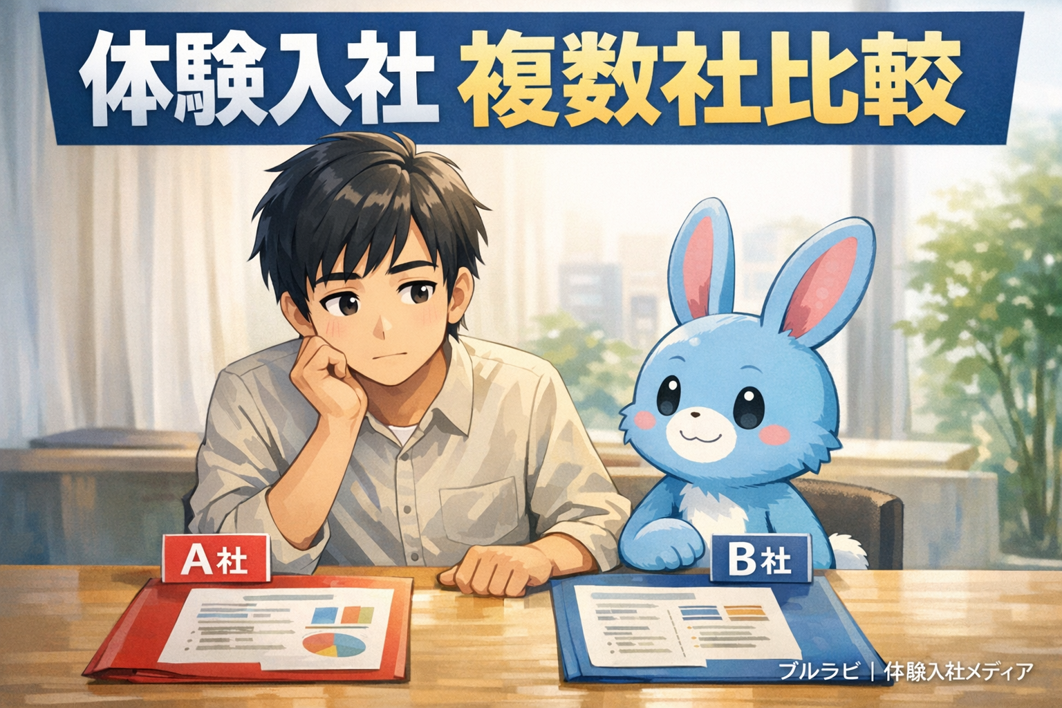 記事タイトル：体験入社で複数社比較するメリットと注意点